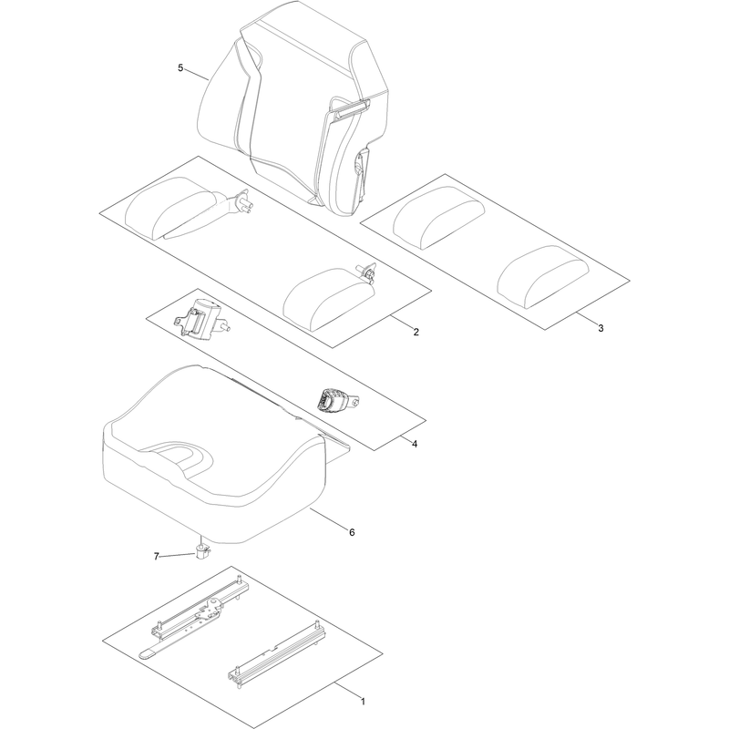 Seat Assembly No 144-2631
