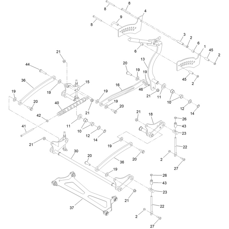 Deck Lift Assembly