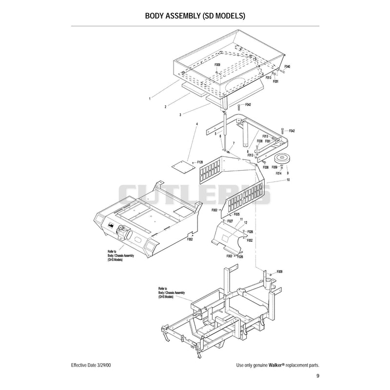 Body Assembly SD Models