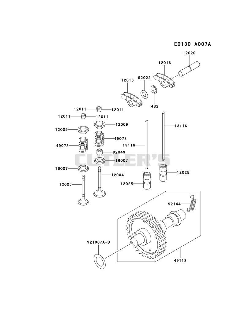 VALVE/CAMSHAFT