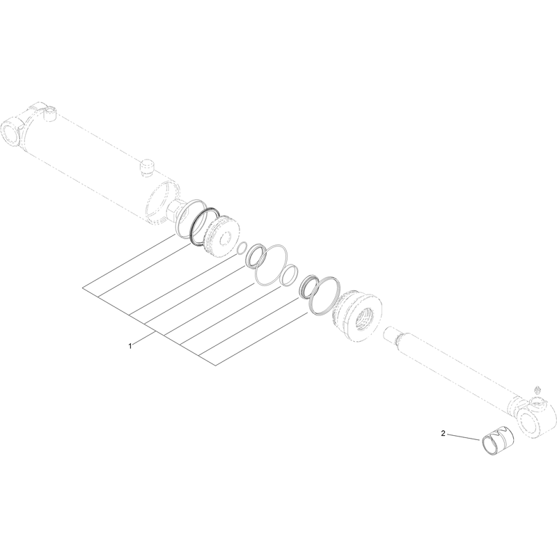 Hydraulic Cylinder Assembly No. 147-6889