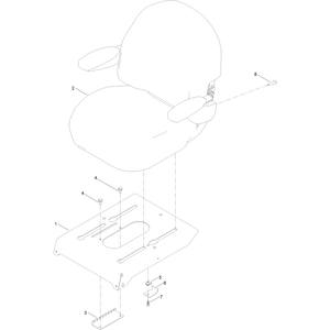 Deluxe Seat Kit Assembly No 140-2057