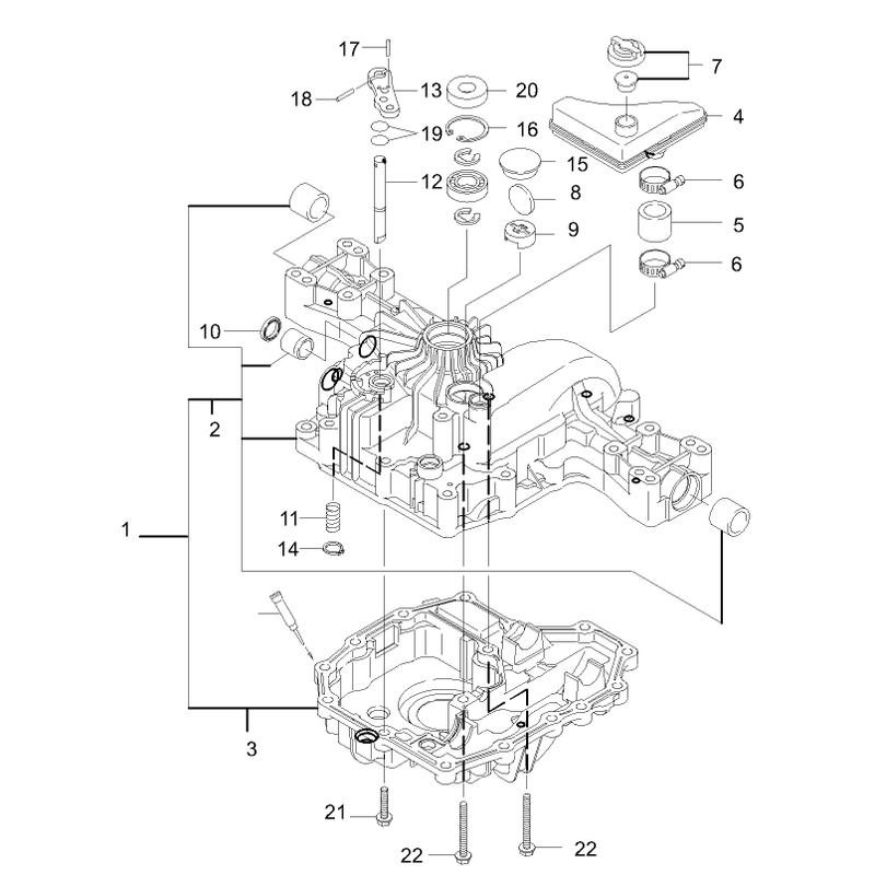 Transaxle Case Assembly