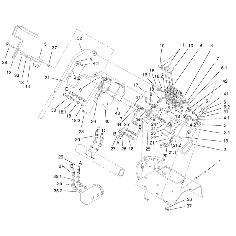 Hydraulic Valves Assembly
