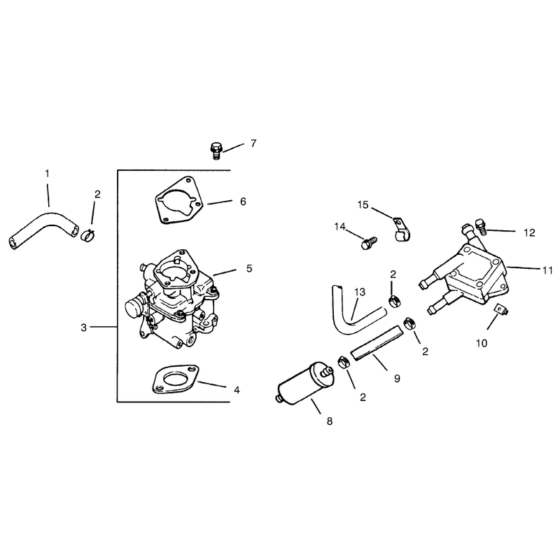 Group 8 Fuel System ch22s-76513 Kohler