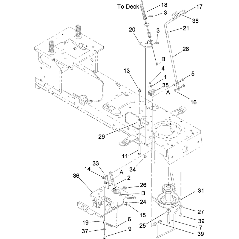 PTO Engange Assembly