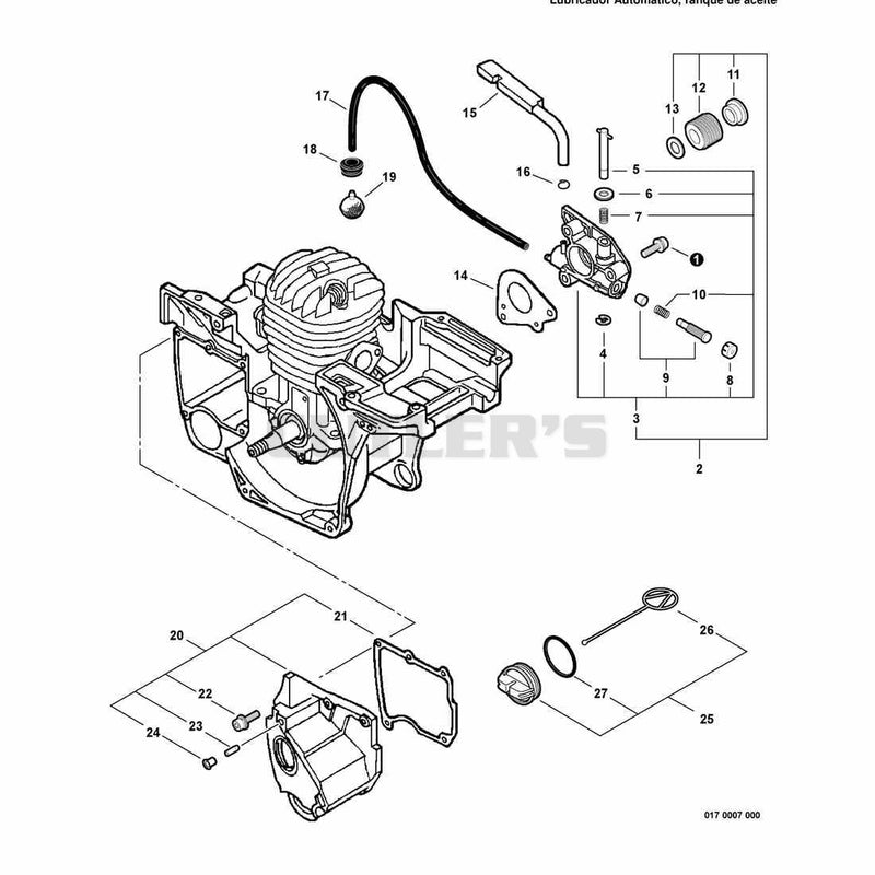 Auto-Oiler, Oil Tank