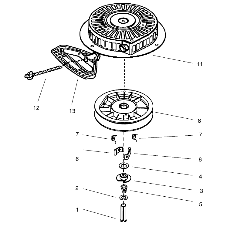 Recoil Starter #590749