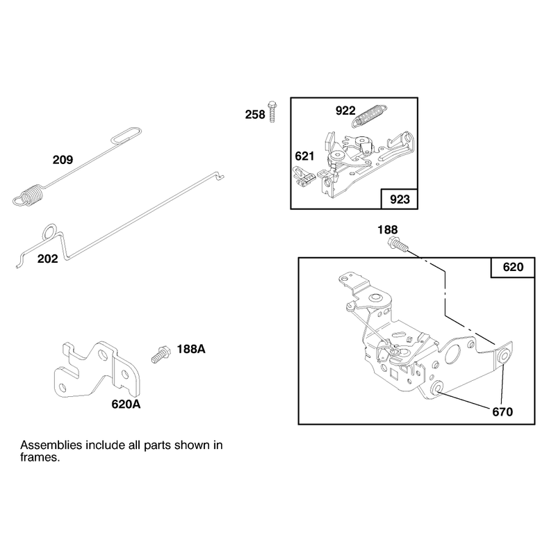 Engine Briggs and Stratton Model 12h802-0658-01