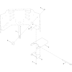 Bucket Mount Kit Assembly No 136-7494