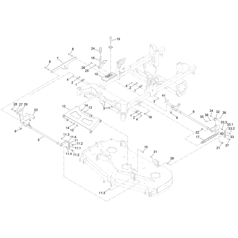Deck Lift Assembly