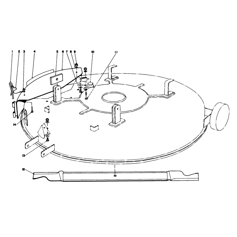 Mulcher Kit Model 59155 (optional)