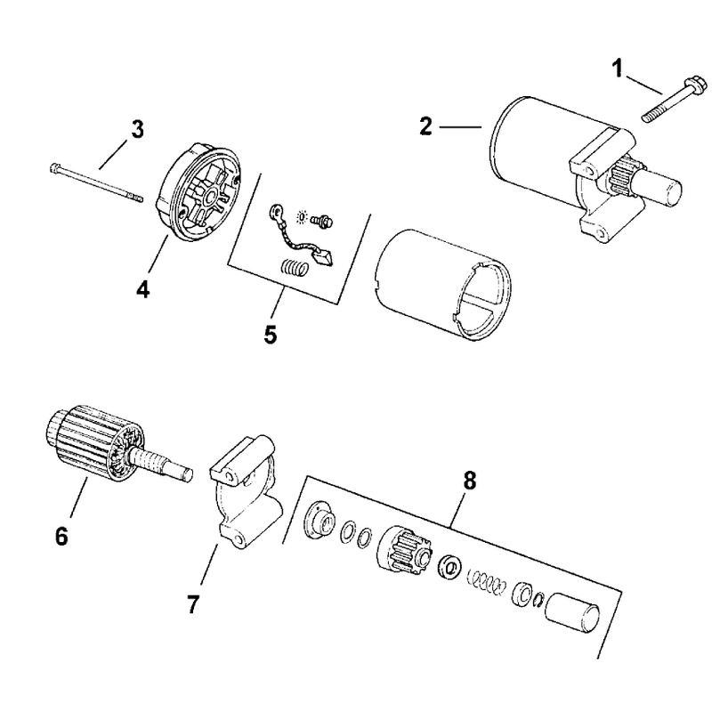 Starter Model 73449 Only