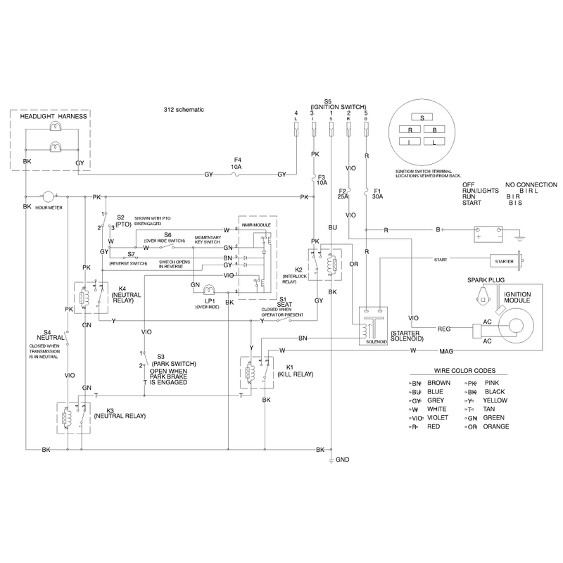 Electrical Schematic Model 73429 Only