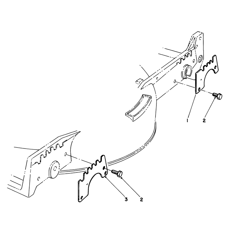 Wear Plate Kit No 49-4080 Optional