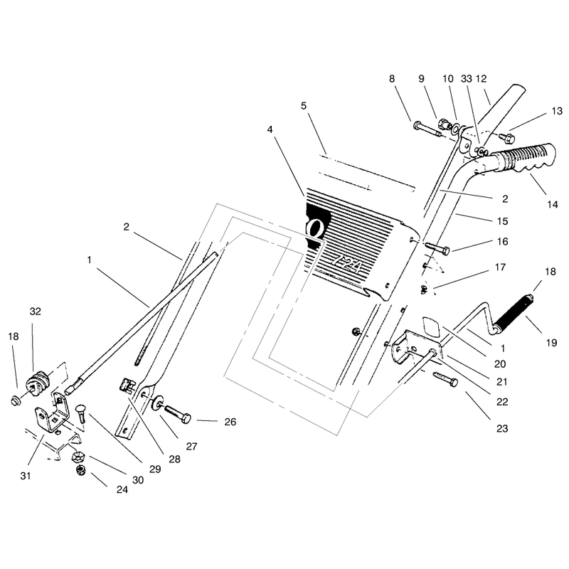 Handle Assembly Left Side
