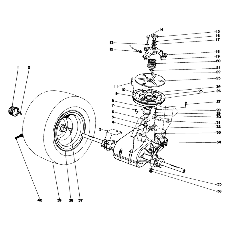 Transaxle & Clutch Assembly
