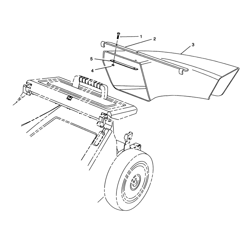 Side Discharge Chute Model No. 59112 (optional)