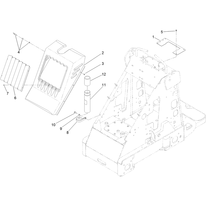 Hood and Screen Assembly