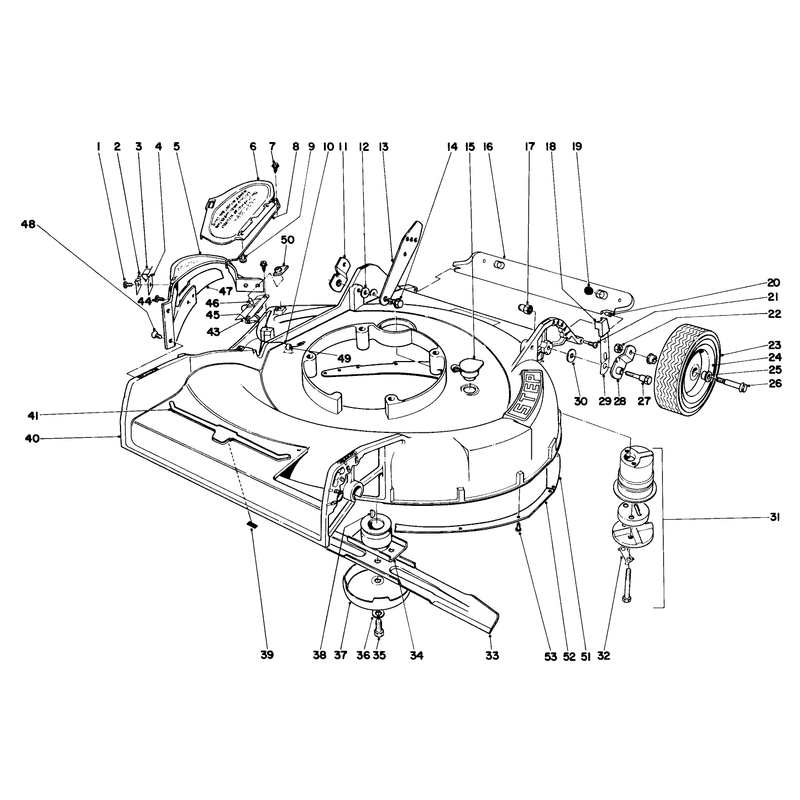 Housing Assembly Model No 18257