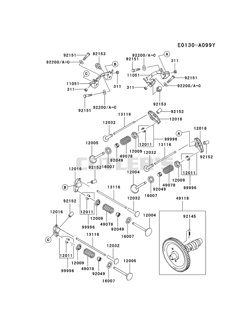 VALVE/CAMSHAFT