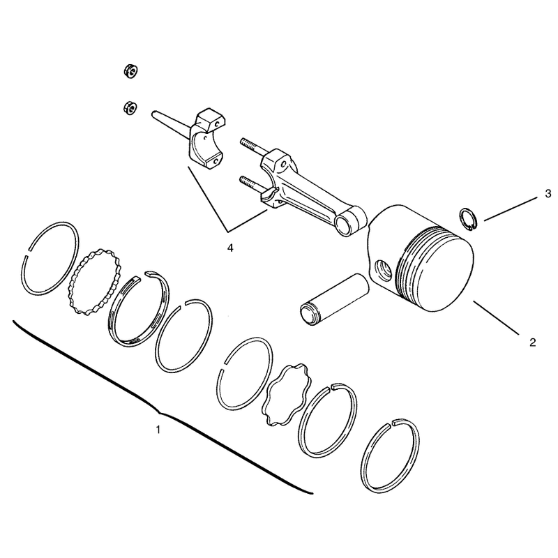 Piston and Rings