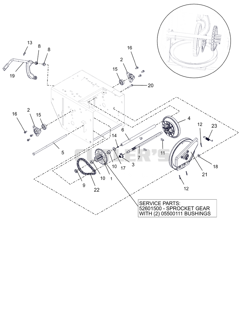 Friction Drive And Swing Gate