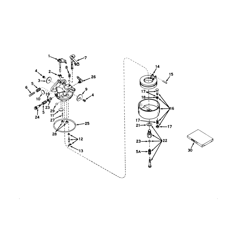 Carburetor No 631512