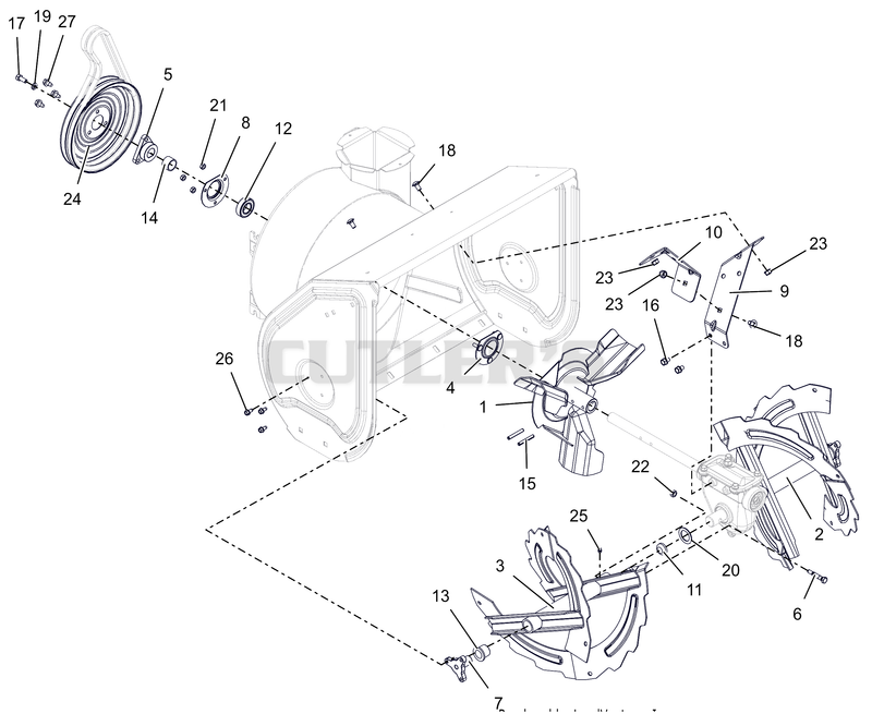 Auger and Impeller - 24"