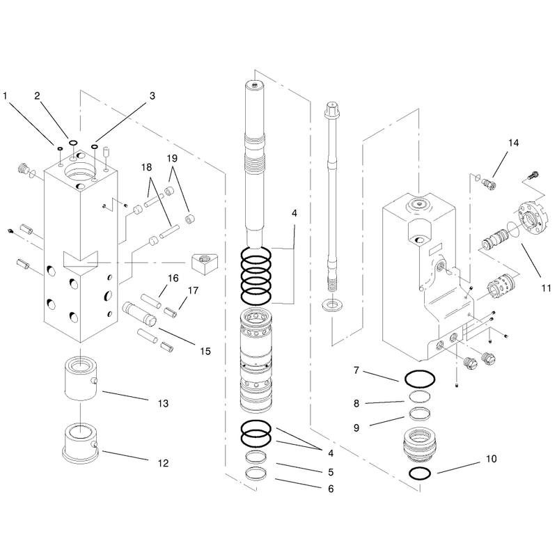 Breaker Power Head Assembly