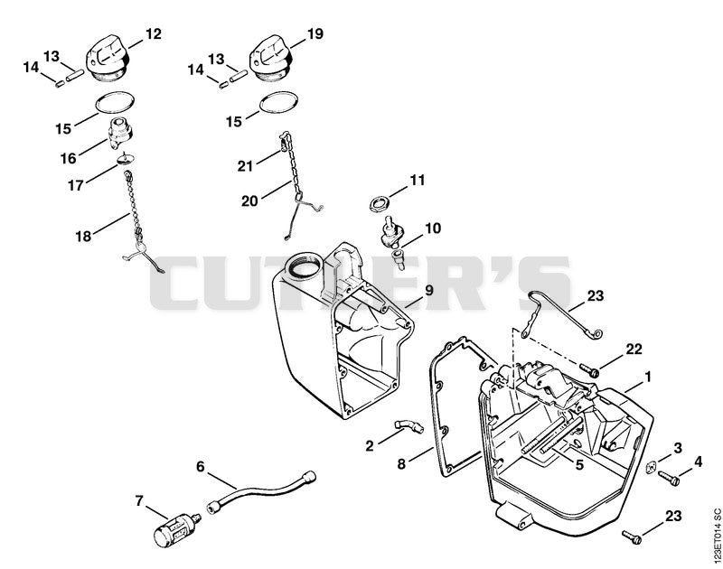 Carburetor box