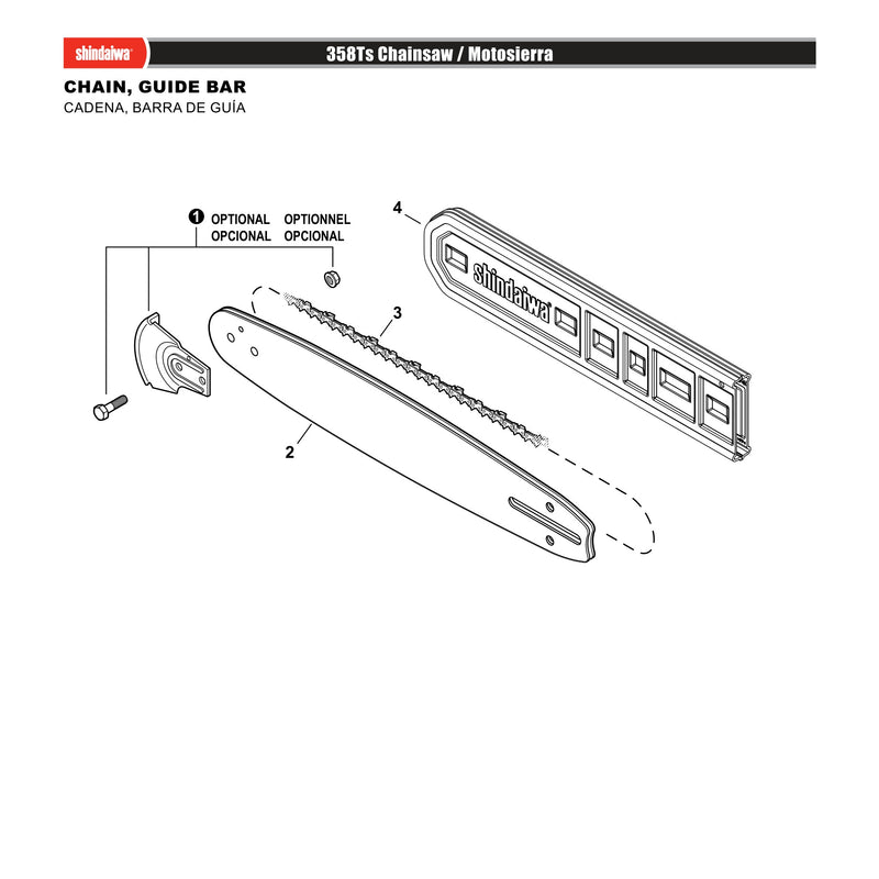 CHAIN GUIDE BAR