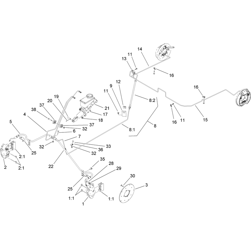 Hydraulic Brake Assembly