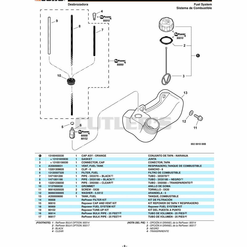 Carcasa del Ventilador, Embrague