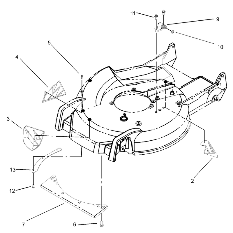 Housing Kicker and Washout Assembly No 105-1309