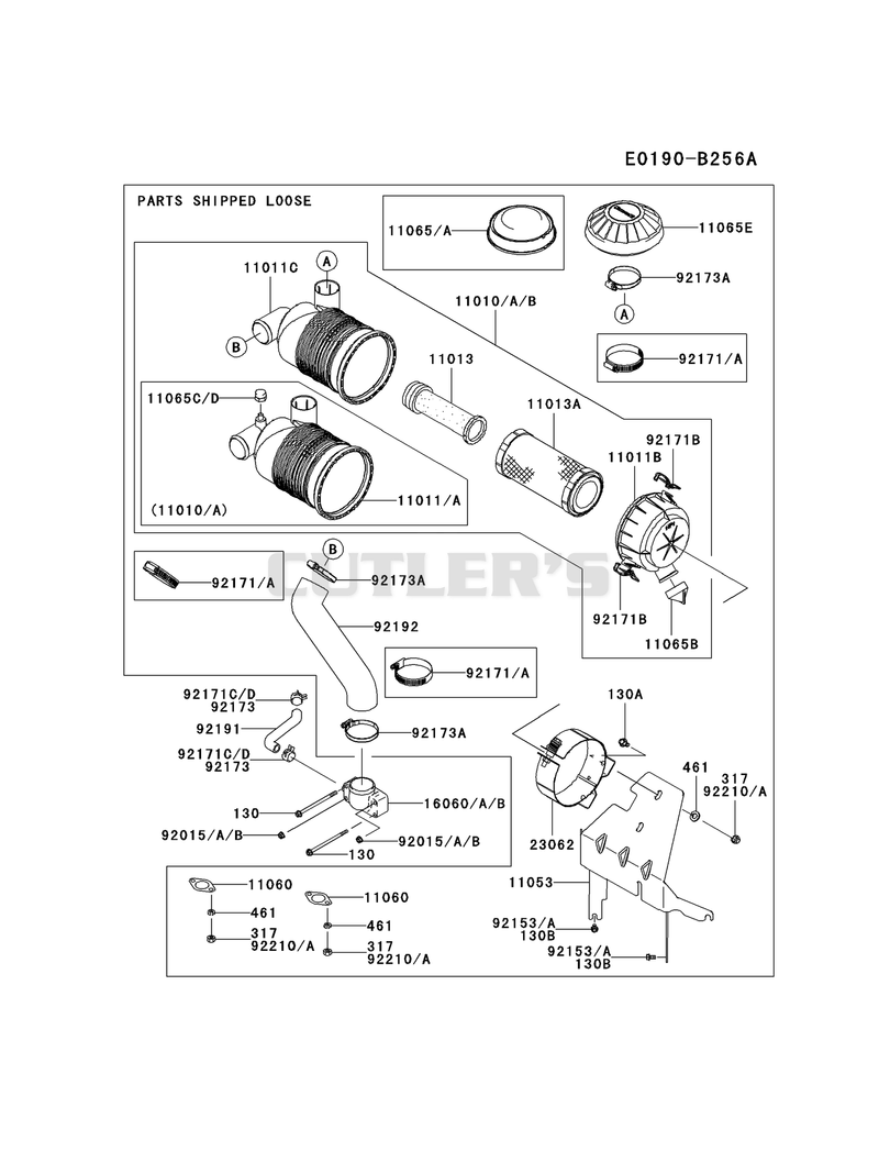 AIR-FILTER/MUFFLER