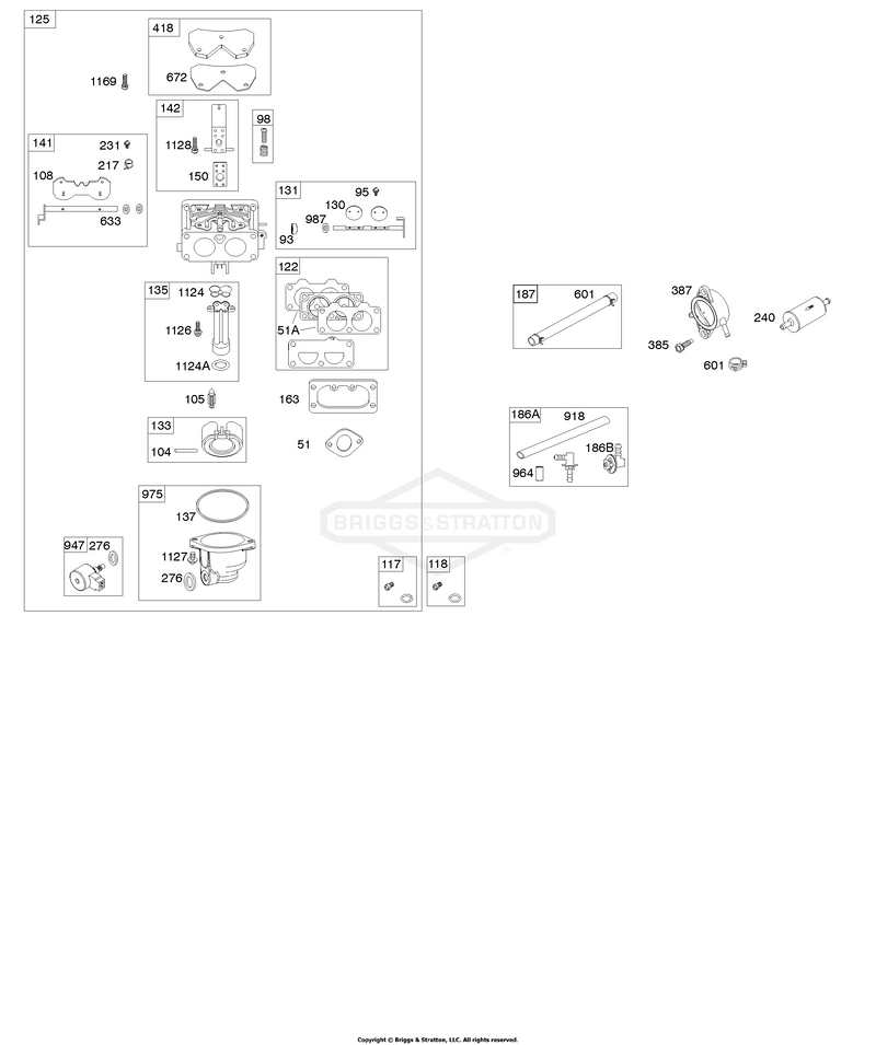 Carburetor, Fuel Supply