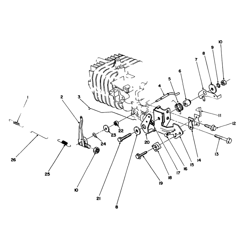 Engine Assembly Model No 47pj8 Continued