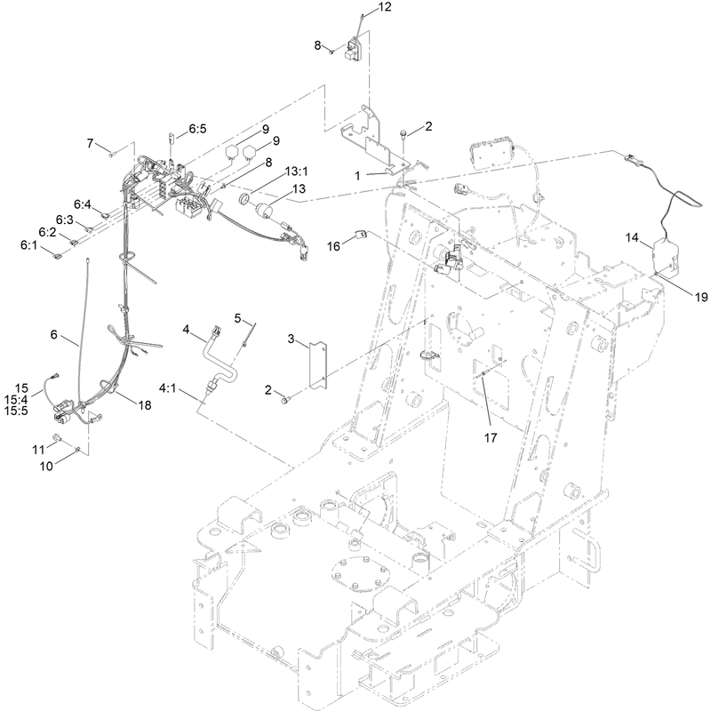 Wire Harrness Temperature Sensor and Shield Assembly