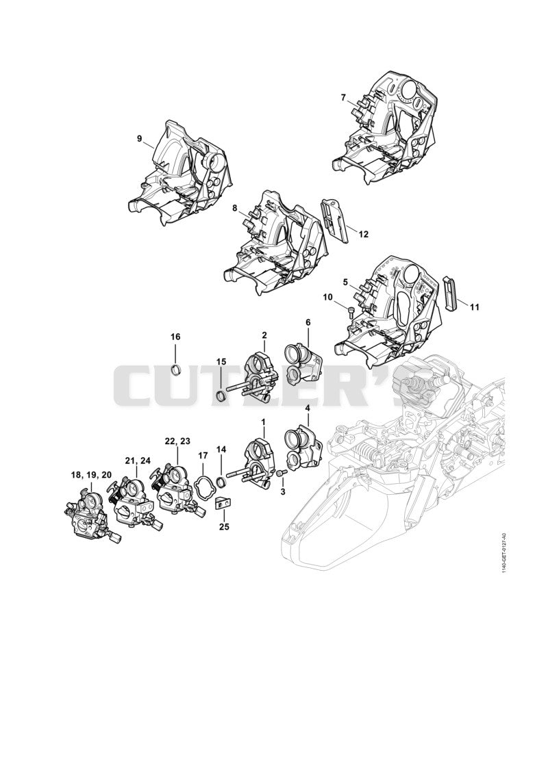 Carburetor bracket