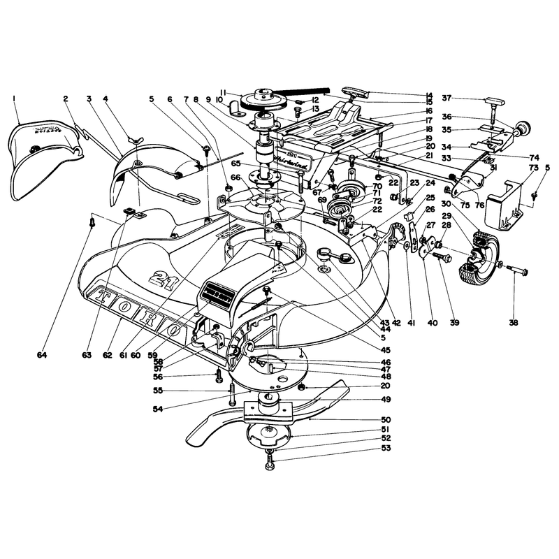 21in Whirlwind Sp Implement