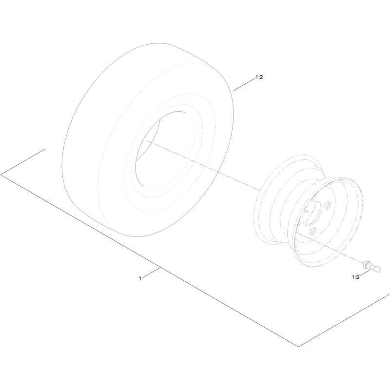 Rear Tire Assembly