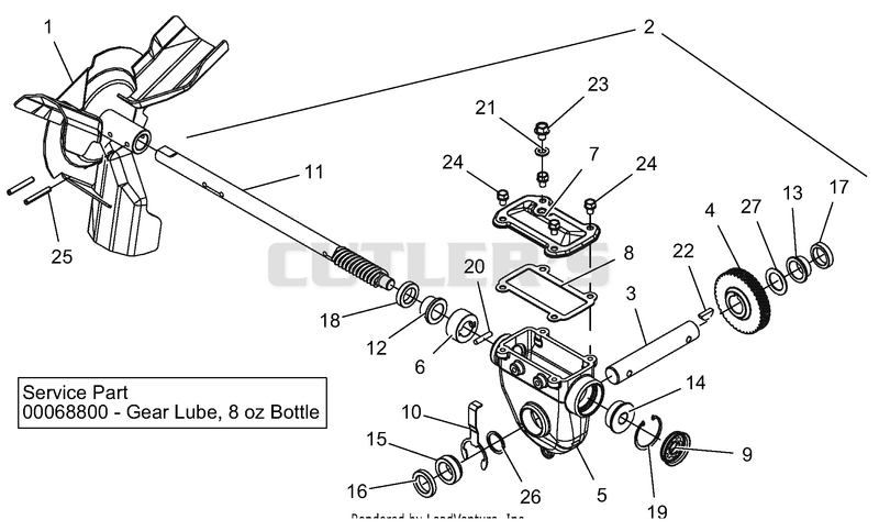 Gear Case And Impeller