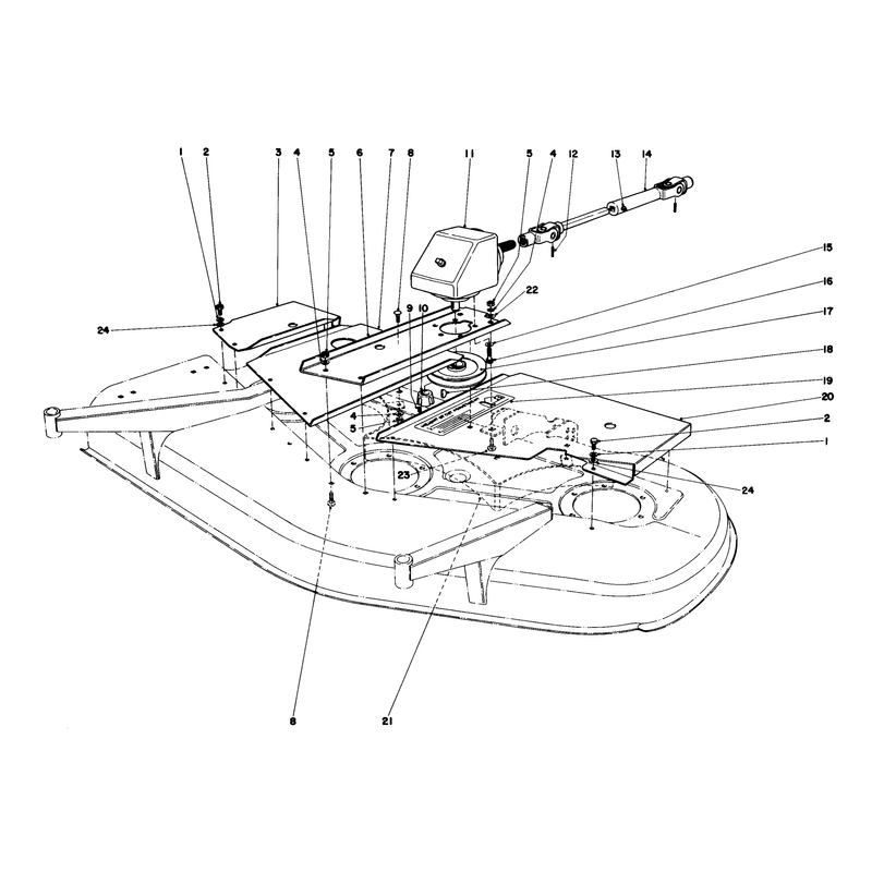 Deck Covers and Gear Box
