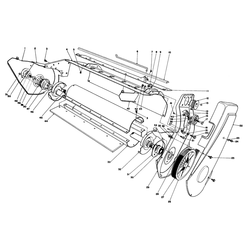 Lower Main Frame Assembly