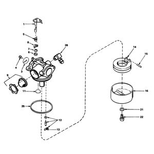 Carburetor No 632050