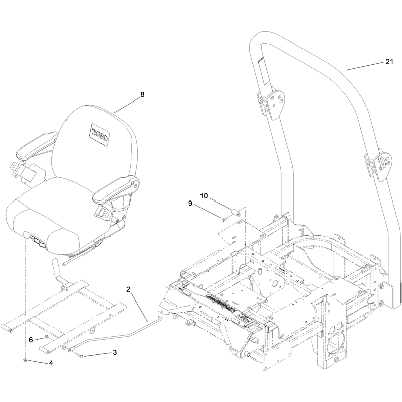 Roll Over Protection System Assembly