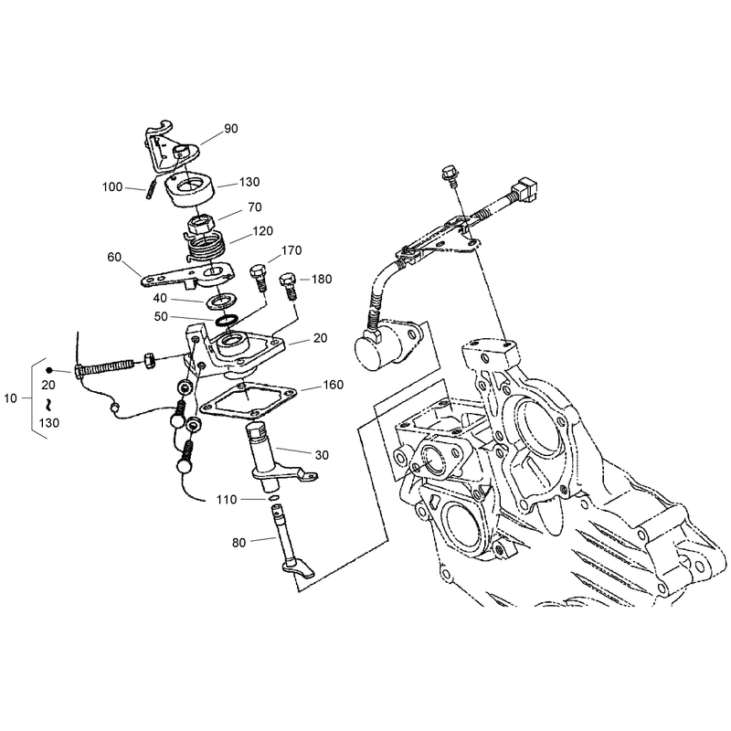 Speed Control Plate Assembly
