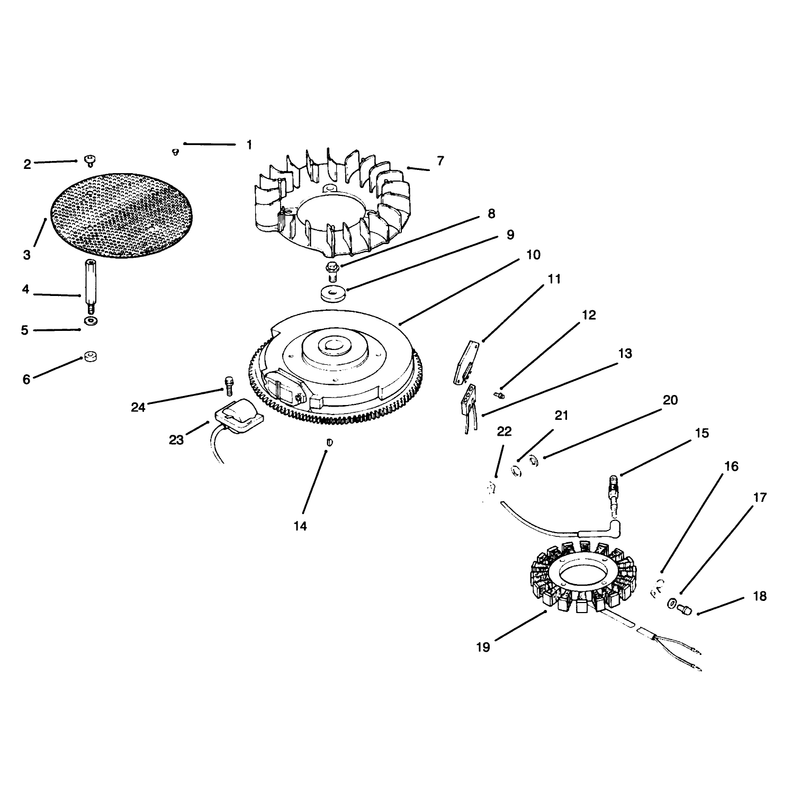 Ignitionelectrical Kohler Engine Cv18s Ps 61521