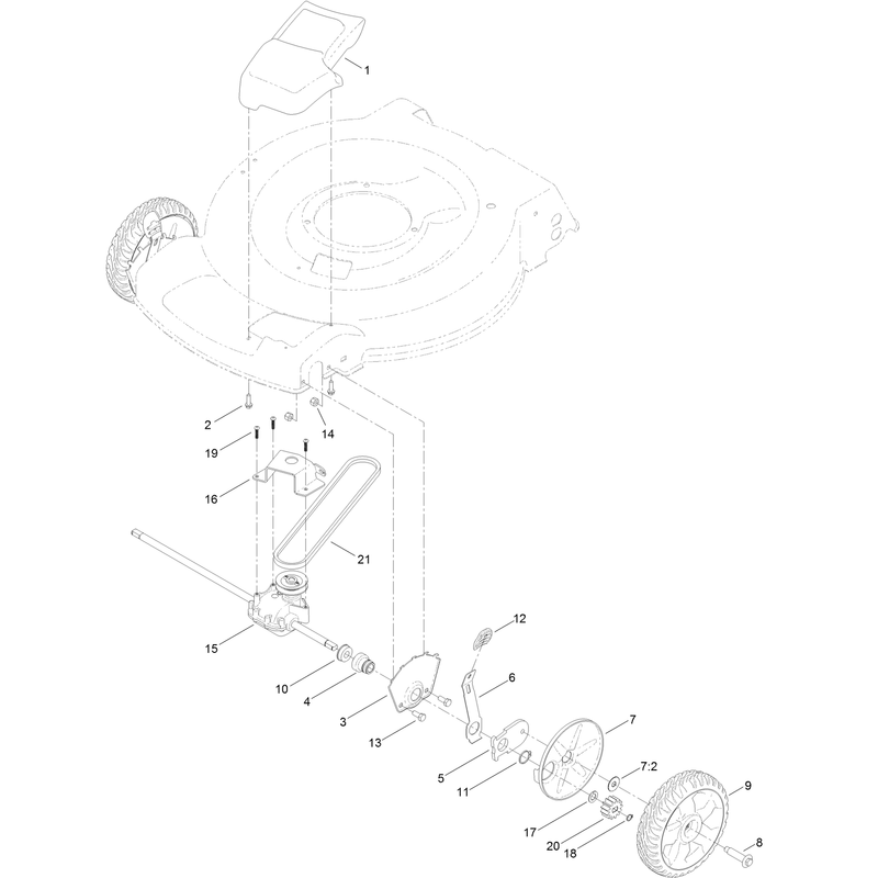 Transmission and Front Wheel Drive Assembly